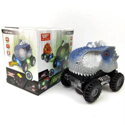 Dinosaur Toy for Kids Car Tyrannosaurus Rex Electric Universal Boy Toy Dinosaur Interactive Games Animal Dinosaur Model Car Gift