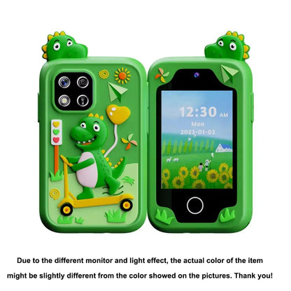 New Mini Phone Children Toy Musical Unicorn Dinosaur Baby Mobile Camera MP3 Player Educational Toys Kids Christmas Birthday Gift
