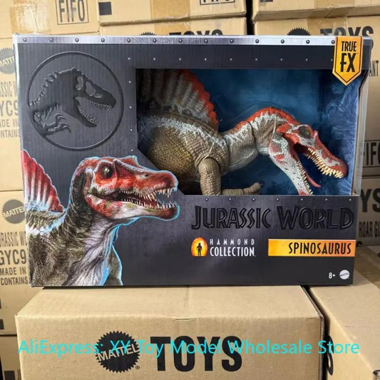 48 Hours Shipment in Stock Jurassic Hammond Large Collection Series God of War Spinosaurus Super Moving Dinosaur Model JCH09