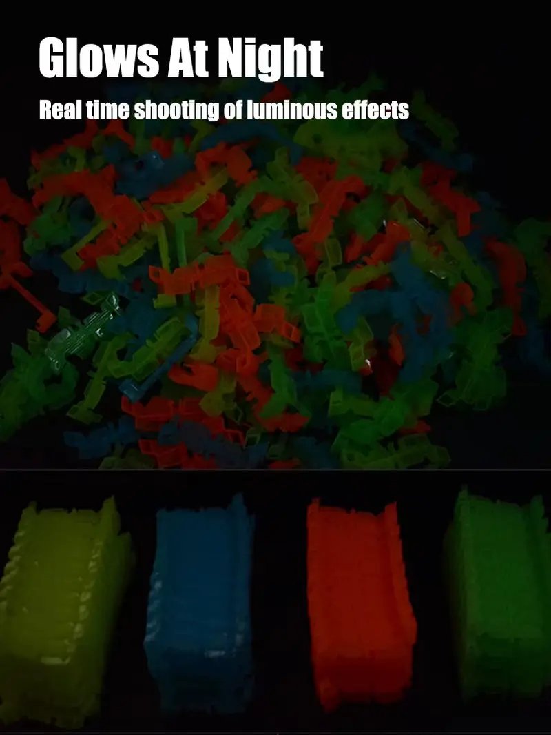 Luminous Dinosaur Track Assemblylittle Car Emit Light Mountain Road Railkids Puzzle Playful Toy Boys Christmasbirthday Gift