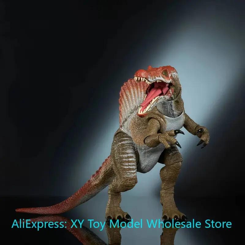 48 Hours Shipment in Stock Jurassic Hammond Large Collection Series God of War Spinosaurus Super Moving Dinosaur Model JCH09