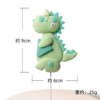 Dinosaur Cake Topper Birthday Decor Roar Dinosaur Birthday Party Cake Decor Baby Shower Gift Kids Cake Dessert Baking Decorating