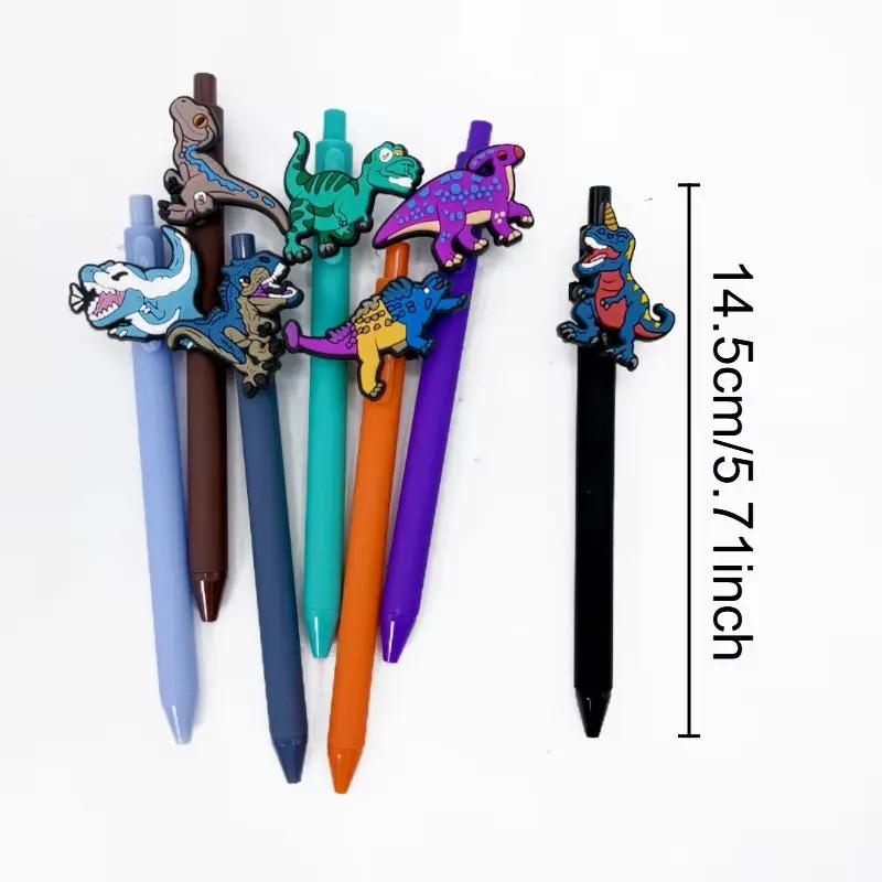 11/22PCS Ancient Dinosaur Series Ballpoint Pen, Student Writing Signature Pen, Suitable for Study and Office.