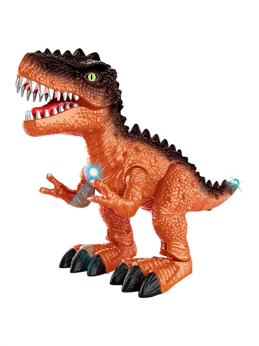 Electric Tyrannosaurus Rex Toy Suitable for Children over 3 Years Old with Light, Sound Effects Electric Walking Dinosaur