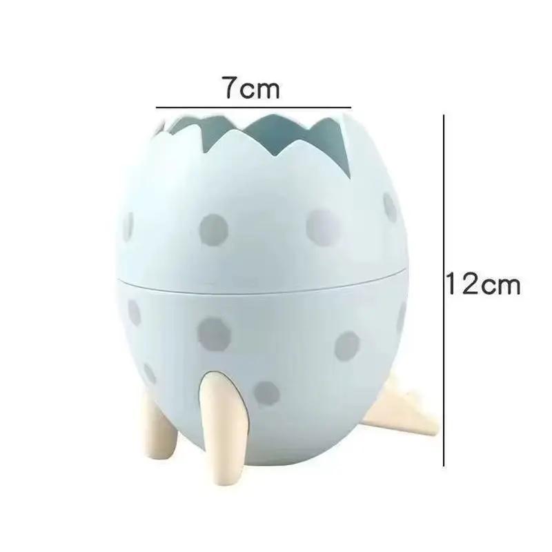 Cute Dinosaur Egg Detachable Pen Holder Organizer Pencil Pot Container Stationery Office Desktop Ornament Storage Box Kids Gift