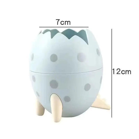Cute Dinosaur Egg Detachable Pen Holder Organizer Pencil Pot Container Stationery Office Desktop Ornament Storage Box Kids Gift