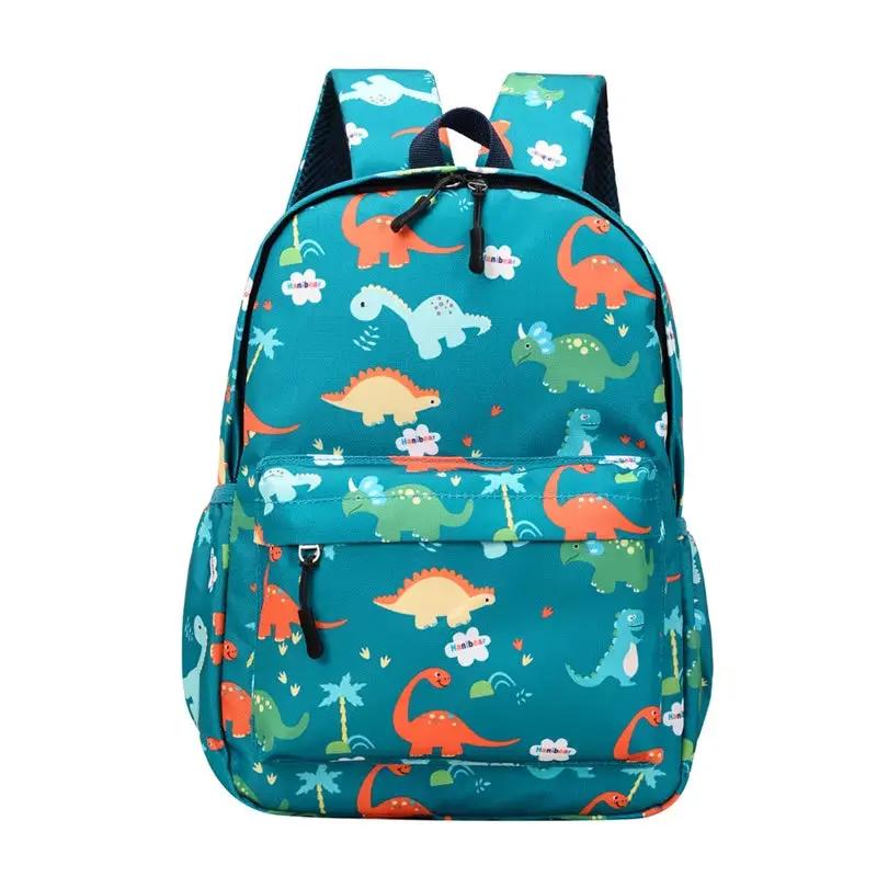 2025 New Dinosaur Fashion Kids Backpack for 3-7 Years Old Children Kindergarten School Bag Korean Style Cute Dinosaur Print
