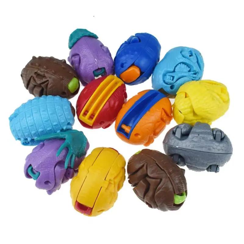 Creative Anime Deformation Toy Carbot Egg Automatic Transform Dinosaur Egg Boys Deformation Robot Tyrannosaurus