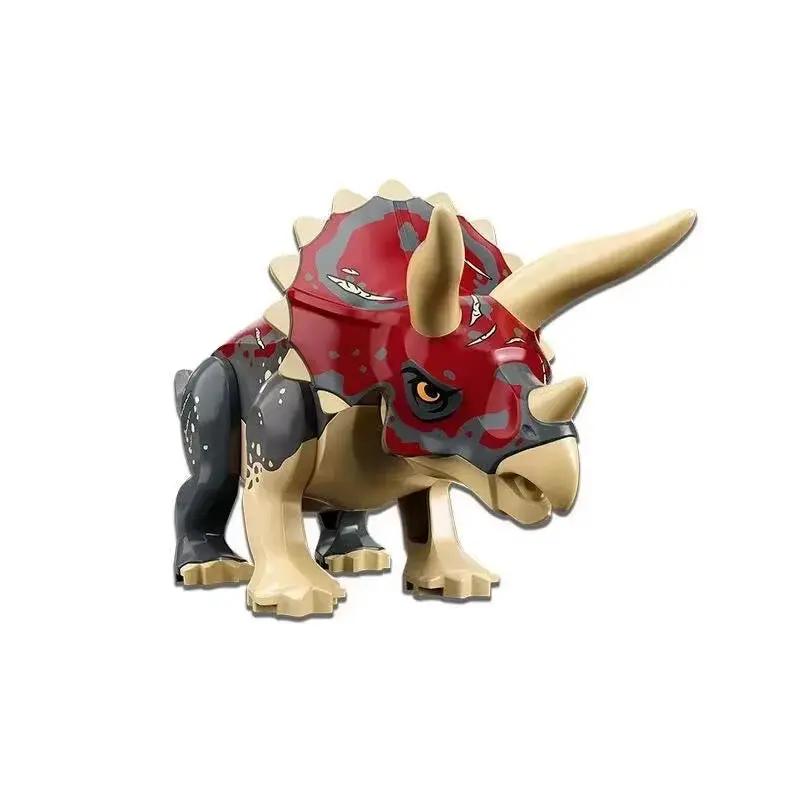 210PCS Dinosaur Set Triceratops Building Blocks Model Toy Gift Brick Children'S Educational Toys
