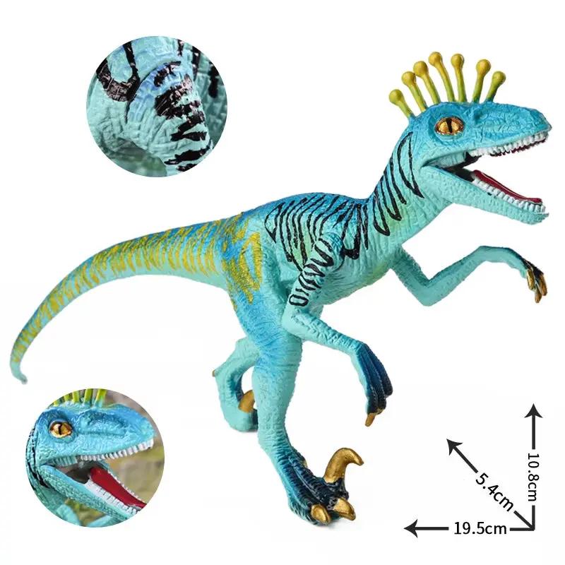 Jurassic D.Rex I.Rex Eoraptor Carnotaurus Figures Dinosaur Brinquedo Tyrannosaurus Model Collection PVC Toy Kids Gift