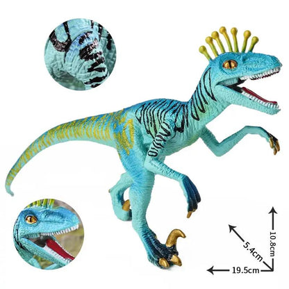 Jurassic D.Rex I.Rex Eoraptor Carnotaurus Figures Dinosaur Brinquedo Tyrannosaurus Model Collection PVC Toy Kids Gift