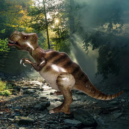 3D Large Walking Dinosaur Foil Balloons Jungle Animal Boys Birthday Party Decors Jurassic Standind Dragon Kids Toys Air Globos