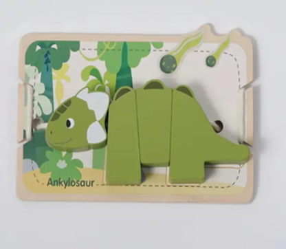 Montessori Wooden Animal Lacing Toy – Fine Motor Skill Development for Toddlers